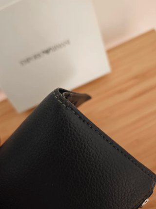 Cartera Emporio Armani original. Azul Marino