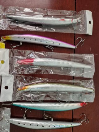 Set de 35 señuelos de pesca a Spinning