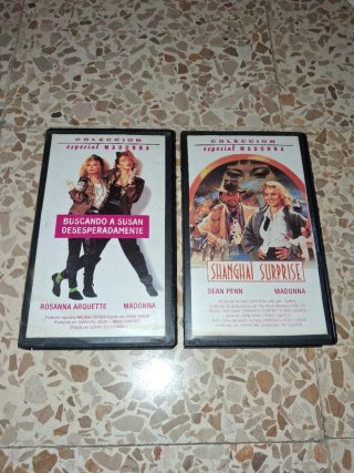 2 VHS Madonna