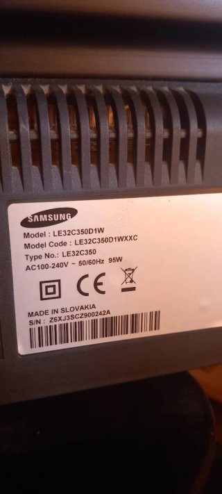 Televisor Samsung von mando a distancia