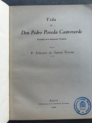 Pedro Poveda Castroverde (1942) - P. Silverio