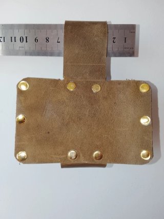 Funda de cuero para Metro hecha a mano