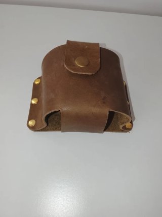 Funda de cuero para Metro hecha a mano