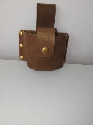 Funda de cuero para Metro hecha a mano