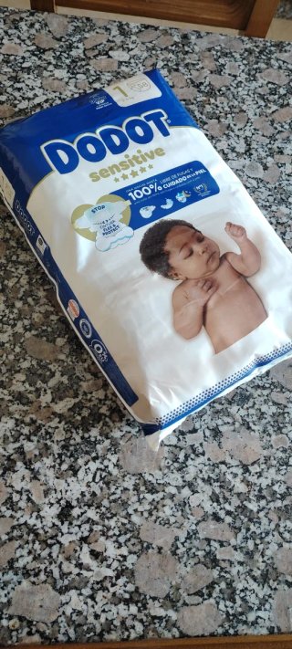 Dodot Talla 1 (2-5 kg) - 58 Pañales