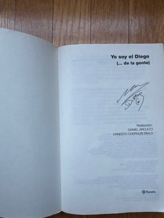 Libro de Diego, Armando Maradona BOOKET