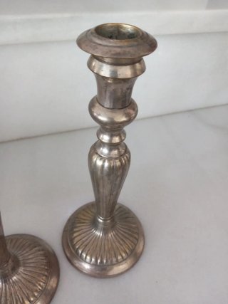 Pareja de Candelabros Vintage 847g