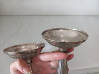 Pareja de Candelabros Vintage 847g
