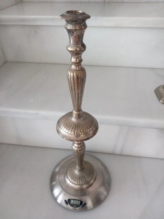 Pareja de Candelabros Vintage 847g