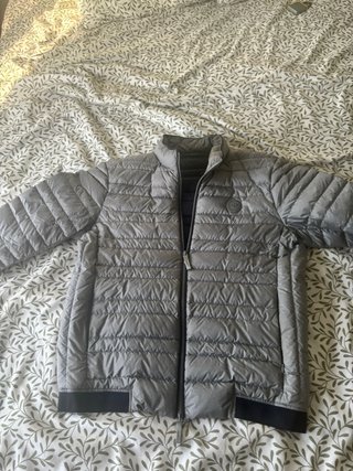 Plumífero Armani Exchange Plateado