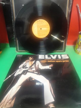 Vinilo Elvis Grabado en Vivo Madison Square Garden