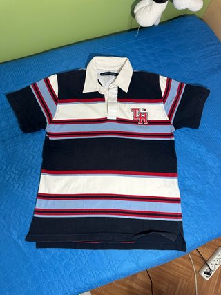 Polo Tommy Hilfiger Rayas