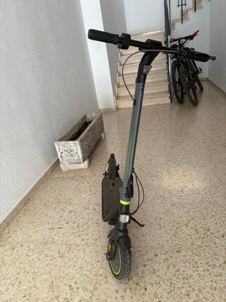 Patinete eléctrico gris