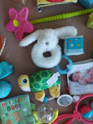 Lote de juguetes para bebé