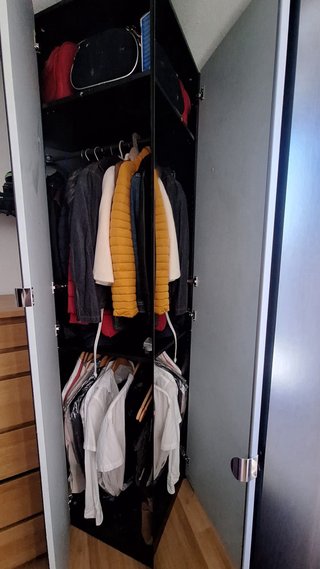 Armario esquinero 2 modulos IKEA puertas espejos