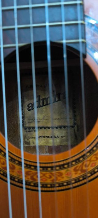 Guitarra Clásica Admira Princesa