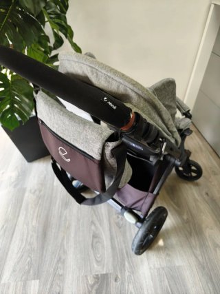Carrito bebé gris