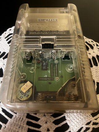 Nintendo GameBoy Gris Transparente