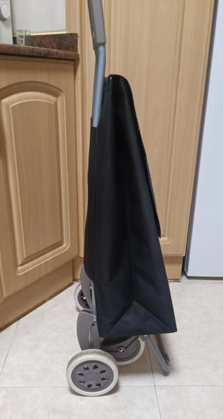 Carro de la compra Rolser negro