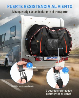 Funda 3 bicis impermeable 420D SUPAREE