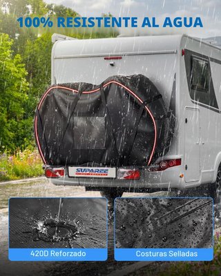 Funda 3 bicis impermeable 420D SUPAREE