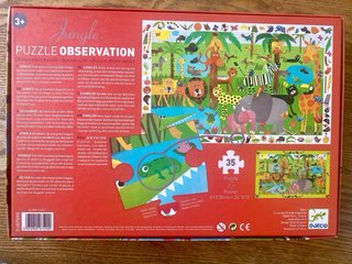 Puzzle Djeco Observación Jungla
