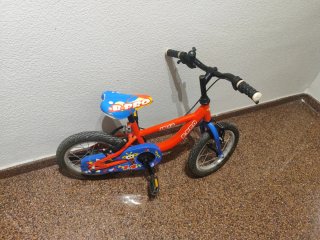 Bici infantil B-PRO roja