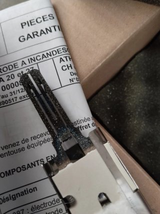 Electrodo Incandescencia Quemador Gas Athena