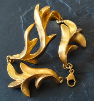 Sublime Pulsera Vintage Jacques An-Lanh Dorada