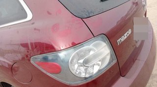 Refuerzo paragolpes del mazda 10239 eh1050070 cx-7