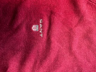 Jersey GANT Burdeos Cuello V Talla L