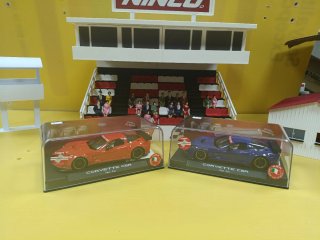 ENVÍO INCLUIDO Pareja Coches Slot NSR Corvette C6r