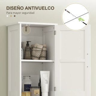 Armario alto baño estrecho