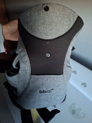 Mochila Portabebés Bbest Gris