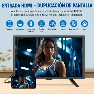 Monitor KCR 20 Full HD 1080p IPS HDMI USB 12V
