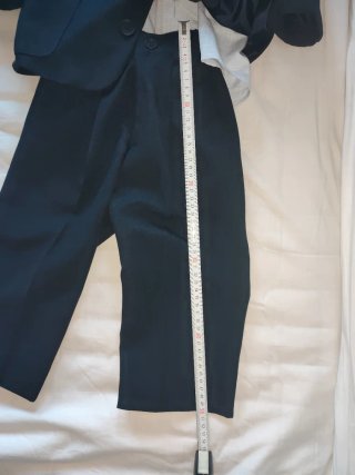 Traje azul chaqueta y pantalón niño ceremonia