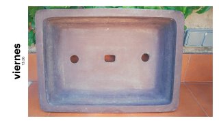 Maceta Bonsái de Gres XL 55x40x13 cm
