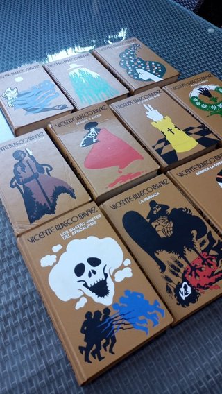 Colección 11 novelas Blasco Ibáñez 1980 inédita