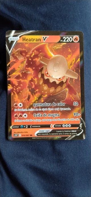 Carta Pokémon Heatran V