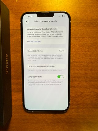 iPhone 13 Pro Max 256GB 100% Batería