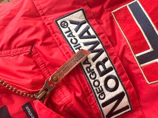 Cazadora Geographical Norway Roja