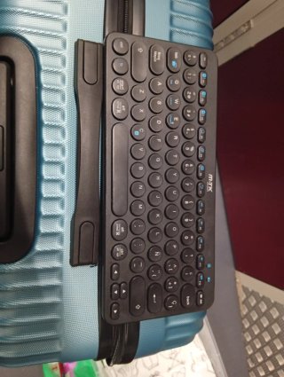 Teclado Inalámbrico M-TK Negro/Azul