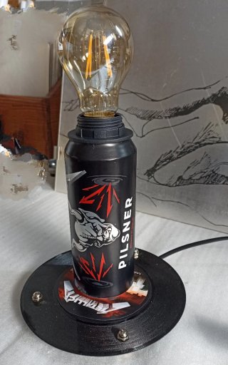 Lámpara decorativa Metallica