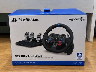 Volante Logitech G29 Driving Force PS5/PS4/PC