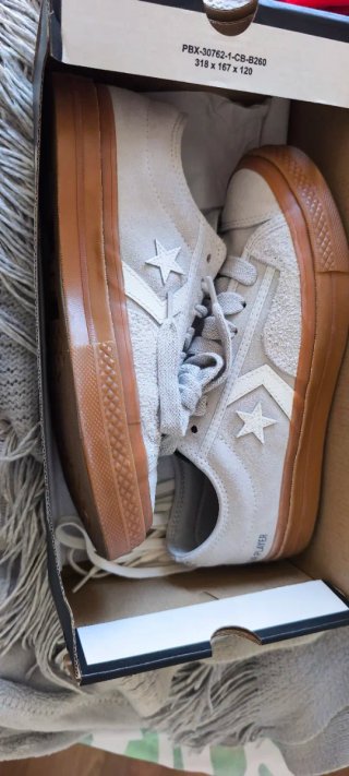 Converse Star Player ox76 gris talla 40 NUEVAS