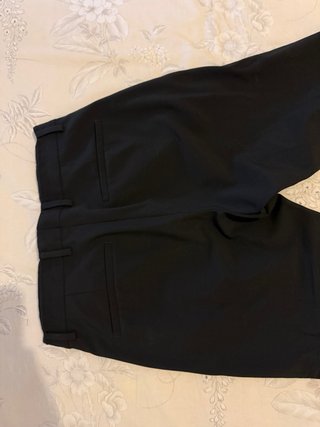 Pantalones Zara Negros de traje