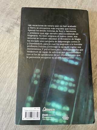 Harry Potter 5 y la orden del Fénix