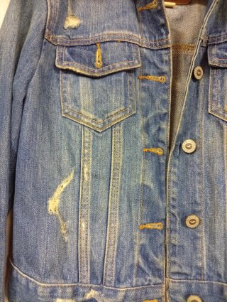 Chaqueta vaquera Hollister Talla S