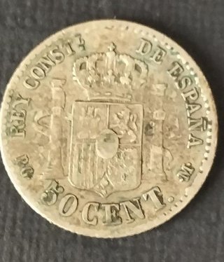Monedas Plata Alfonso XIII 1892-1927