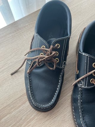 Zapatos náuticos azules